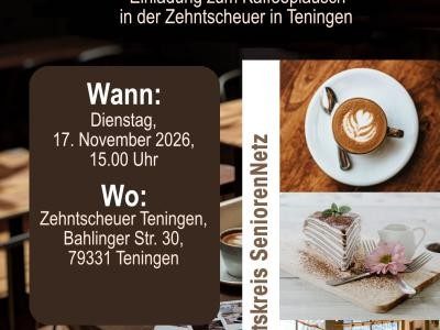Flyer Kaffeeplausch November Flyer Kaffeeplausch November