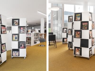 foto © marie jeanne smets / schulz speyer ag Foto der Räume der Mediathek