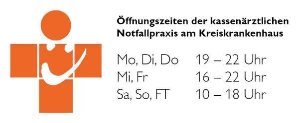 Öffnungszeiten Notfallpraxis am Kreiskrankenhaus Emmendingen