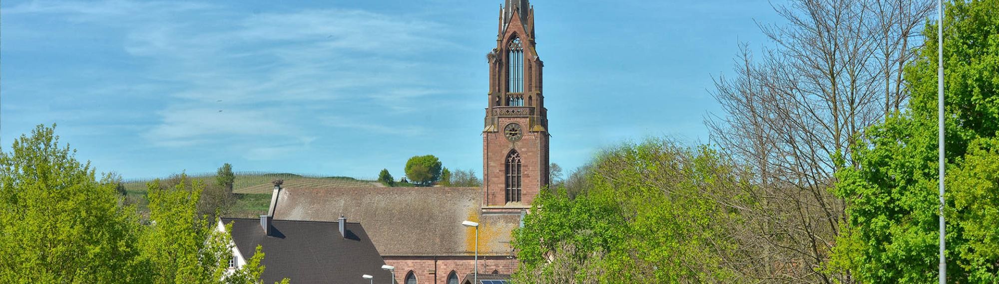 Foto der Kirche in Köndringen