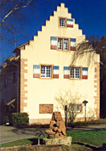 Foto des alten Schlosses in Heimbach